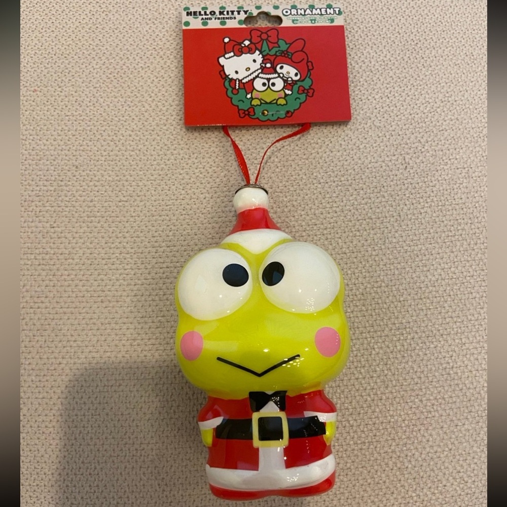 Sanrio® Christmas Ornament Hello Kitty and Friends Keroppi 2022 Santa New